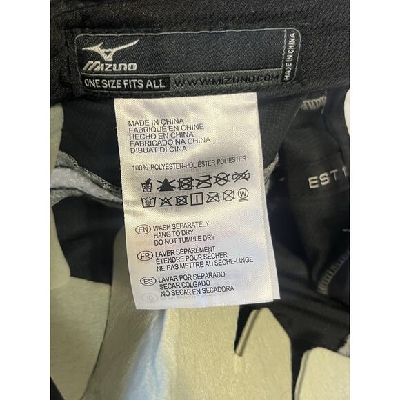 Mizuno Dry Light Running Cap Unisex Sports Cap Casual Hat Black NWT - Picture 3 of 6